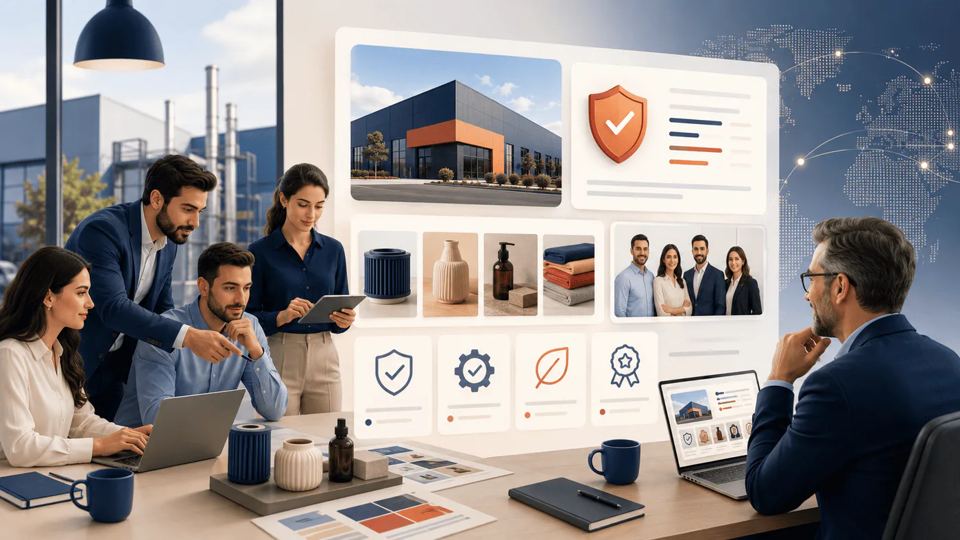 How to Build a Company Profile International Buyers Trust